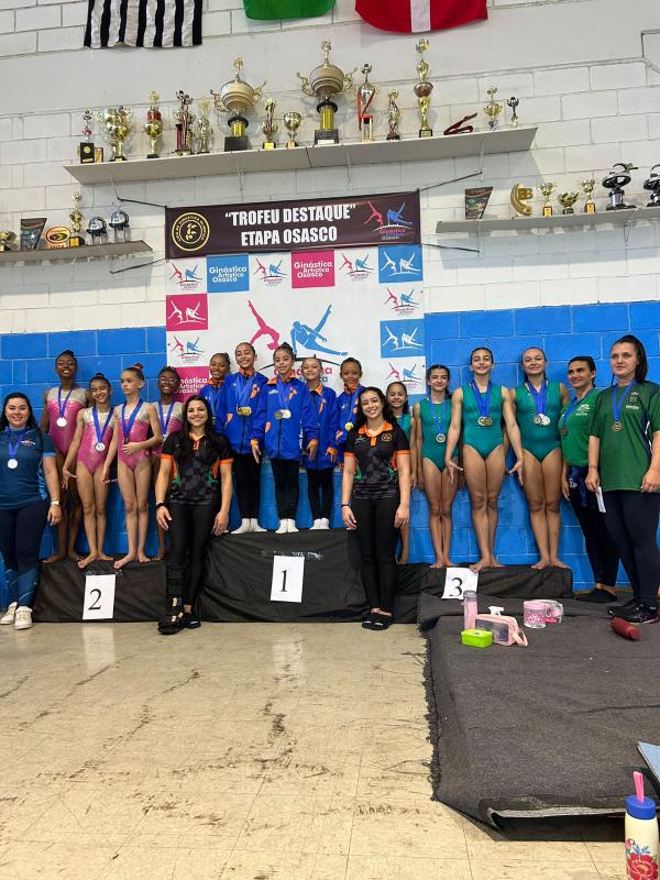 Ginástica Artística de São Bernardo conquista 1º lugar por equipes na 3ª Etapa do Troféu Destaque