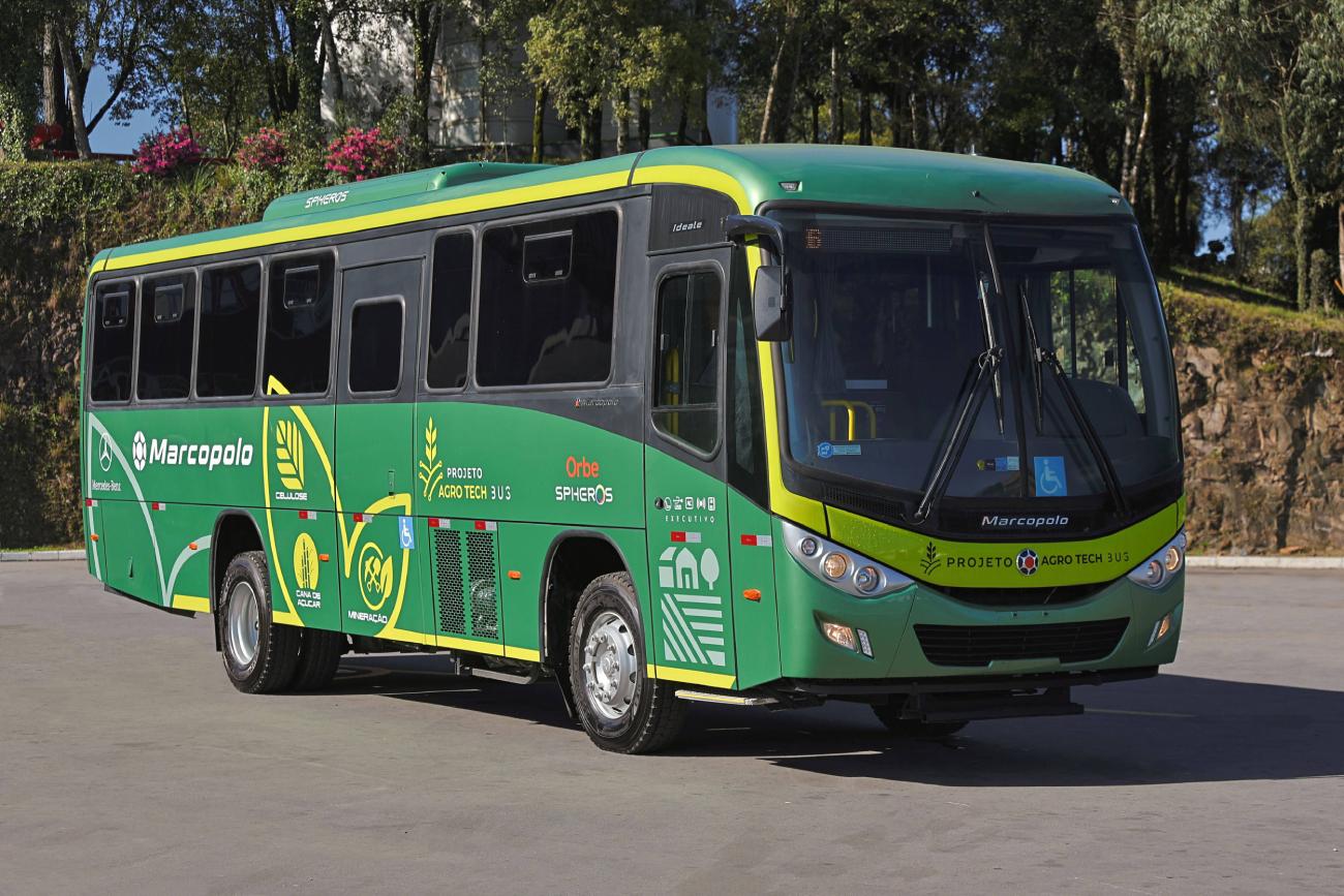 Marcopolo lança Ideale 800 AgroTech, solução robusta e segura para operações severas da agroindústria