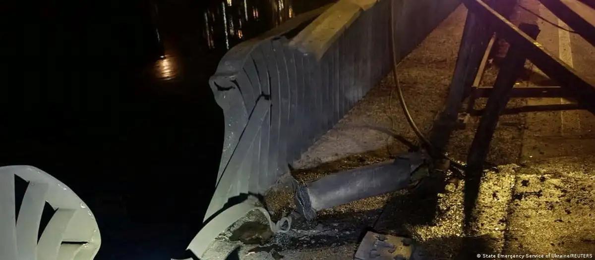 Ucrânia usa canhões com IA para proteger pontes 