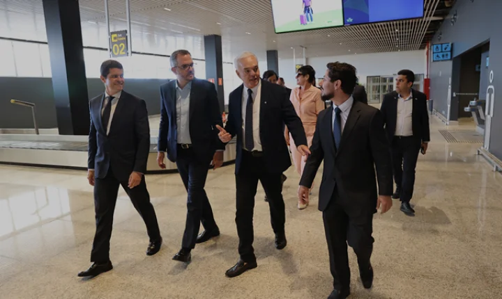 Aeroporto de Uberlândia inaugura novo terminal de passageiros