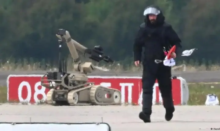 Alemanha culpa Rússia por ataque com drone em aeroporto 