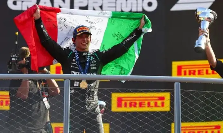 Antonelli vence GP de Itália numa corrida marcada pelo acidente de Leclerc 