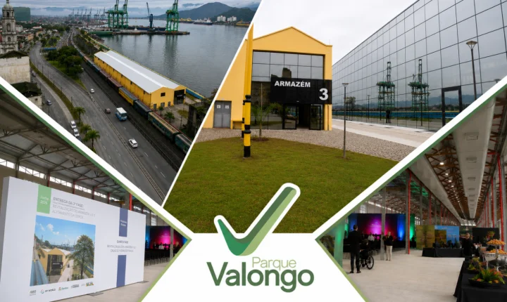 Armazém 3 renasce revitalizado e impulsiona nova fase do Parque Valongo, em Santos