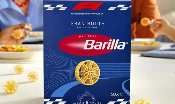 Barilla lança edição limitada Gran Ruote, inspirada nas rodas da Fórmula 1®