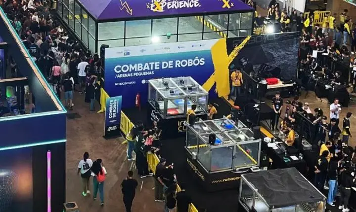 Batalhas de robôs movimentam São Caetano e mostram como a robótica pode transformar o dia a dia da população