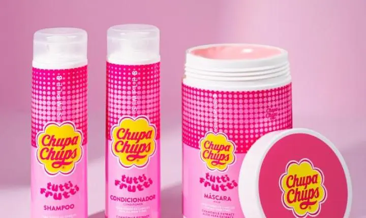 BR Cosmetic aposta em collab com Chupa Chups para unir beleza, diversão e memória afetiva