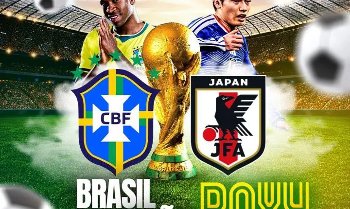Brasil encara o Japão no mata-mata da Copa, e Cine Roxy transmite duelo em Santos e São Vicente