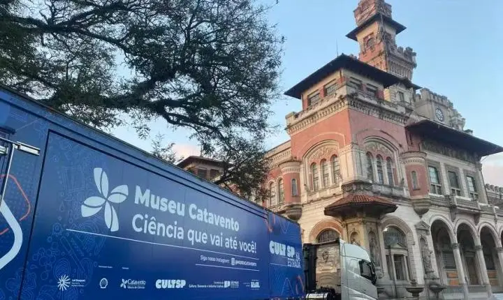 Carreta do Museu Catavento vai a Diadema com exposição itinerante pelo estado de São Paulo
