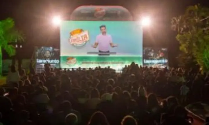 Cine Família na Praça chega pela primeira vez a Uberlândia
