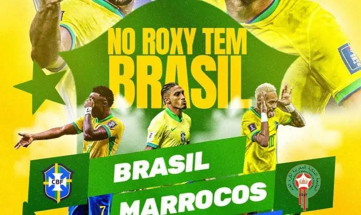 Cine Roxy exibe em Santos e São Vicente a estreia do Brasil na Copa do Mundo de 2026