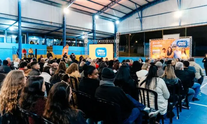 Com intensa participação dos moradores, 