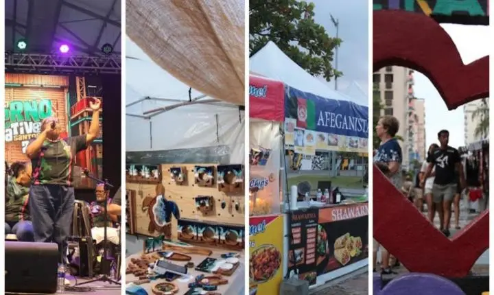 'Combo' de feiras e festivais gastronômicos agita o fim de semana em Santos