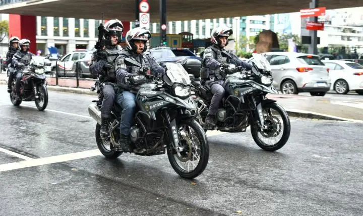 Conheça o BRAvO, novo batalhão da PM de SP que usa inteligência e motos para reforçar o policiamento  