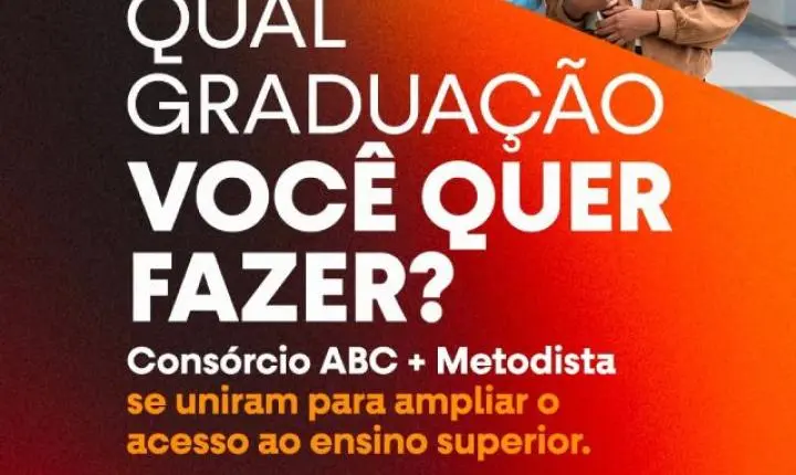 Consórcio ABC e Metodista oferecem bolsas em mais de 20 cursos de graduação