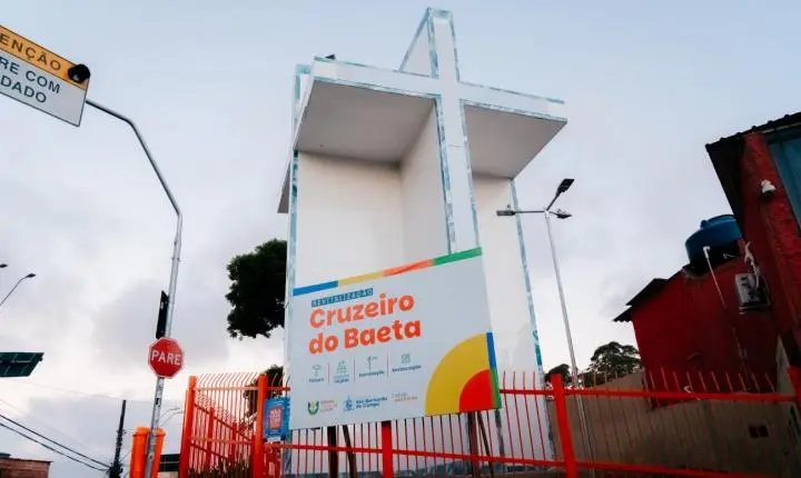 Cruzeiro do Baeta Neves completa 64 anos e ganha revitalização completa em São Bernardo