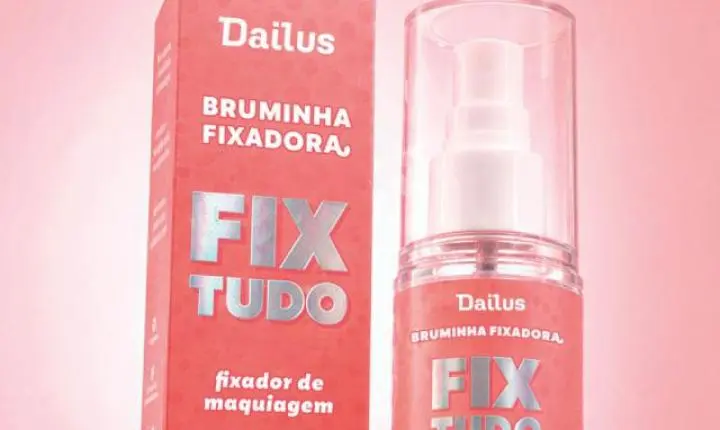 Dailus lança Bruminha Fixadora Fix Tudo: a maquiagem blindada que cabe na palma da mão