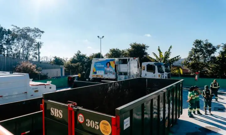 Em ação inédita, São Bernardo inaugura o primeiro Ecoponto do pós-balsa, o 16º da cidade