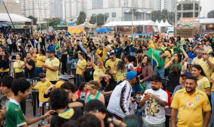 Em São Bernardo, confronto entre Brasil e Noruega terá telão durante o 'Viva o Paço na Copa'