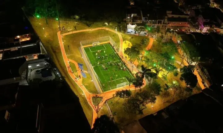 Em São Bernardo, Praça Carmem Beltran Martins, no Botujuru, é entregue toda revitalizada, com novos espaços de lazer