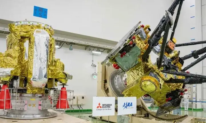 Foguete parte do Japão em missão inédita para lua de Marte