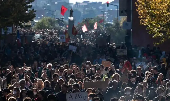 França reúne 320 mil em protestos; atos na Alemanha frustram 