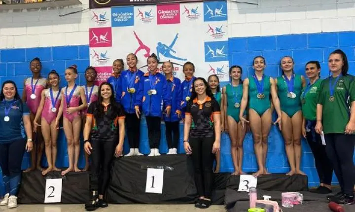 Ginástica Artística de São Bernardo conquista 1º lugar por equipes na 3ª Etapa do Troféu Destaque