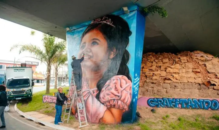 'Grafitando SBC' transforma zeladoria urbana em arte e fortalece cuidado com São Bernardo