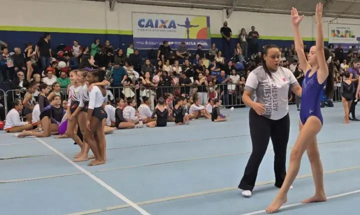 Grande atração dos Jogos Escolares, Ginástica Artística de São Bernardo reúne mais de 400 atletas na edição 2026