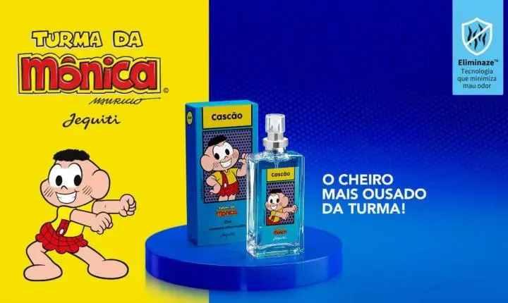 Jequiti lança perfume do Cascão  