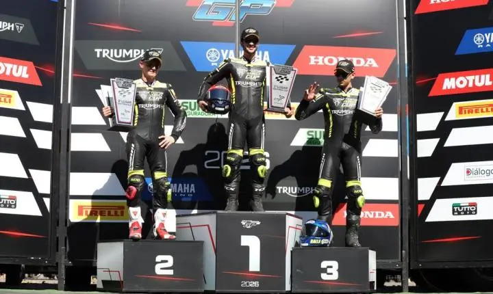 João Carneiro vence a Daytona 660 Cup na 3ª etapa do MOTO1000GP em Curvelo