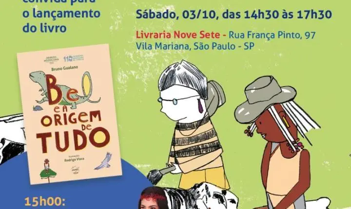Livro infantil resgata a passagem de Charles Darwin pelo Brasil e explica a origem da vida