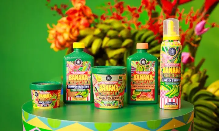 Lola From Rio celebra 15 anos na Beauty Fair com lançamento da coleção Banana Tropicana  