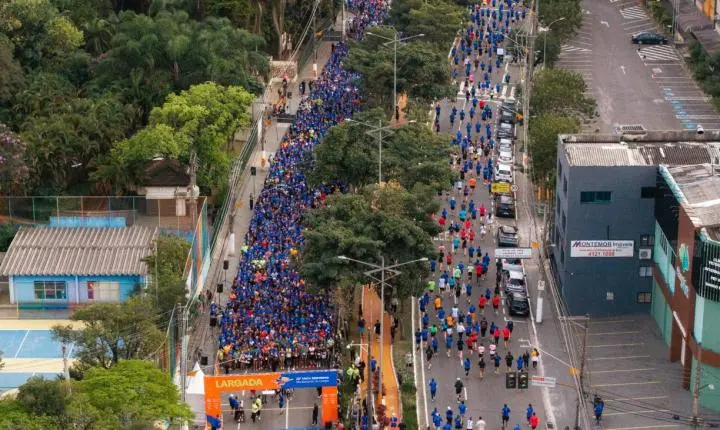Meia Maratona de São Bernardo reúne mais de 10 mil corredores para celebrar os 473 anos da cidade