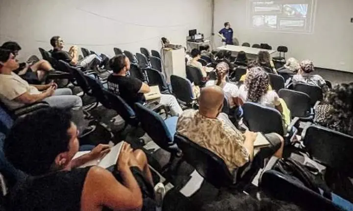 Muito além das projeções: Cerrado Mapping Festival investe na formação de novos talentos da arte digital