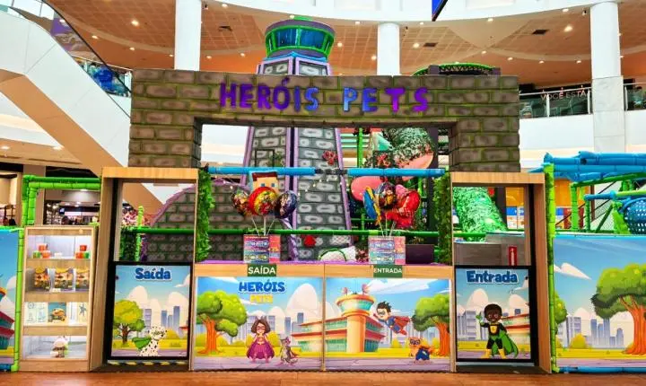 Novo evento infantil Heróis Pets garante a diversão da criançada no São Bernardo Plaza Shopping