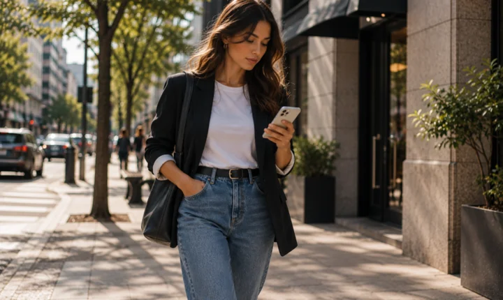 O jeans virou resposta para quem quer se arrumar sem parecer produzido demais