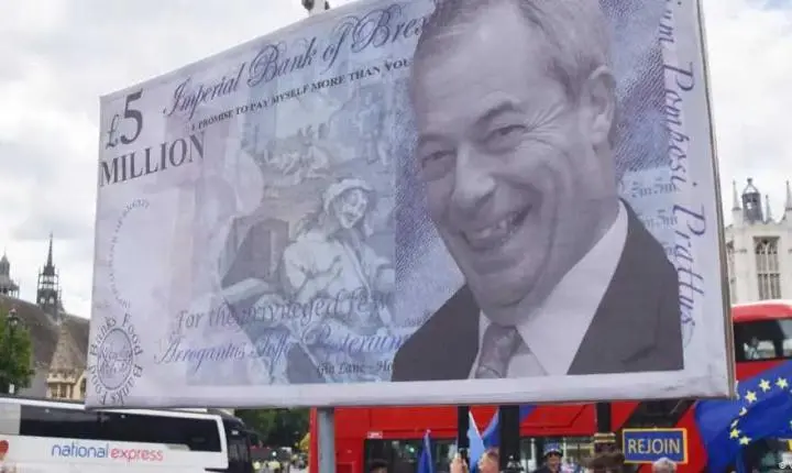 Os escândalos envolvendo o líder da ultradireita britânica