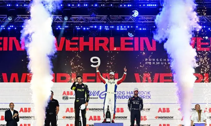 Pascal Wehrlein vence E-Prix de Londres largando da pole position e abre vantagem na disputa pelo título da Temporada 2025/26  