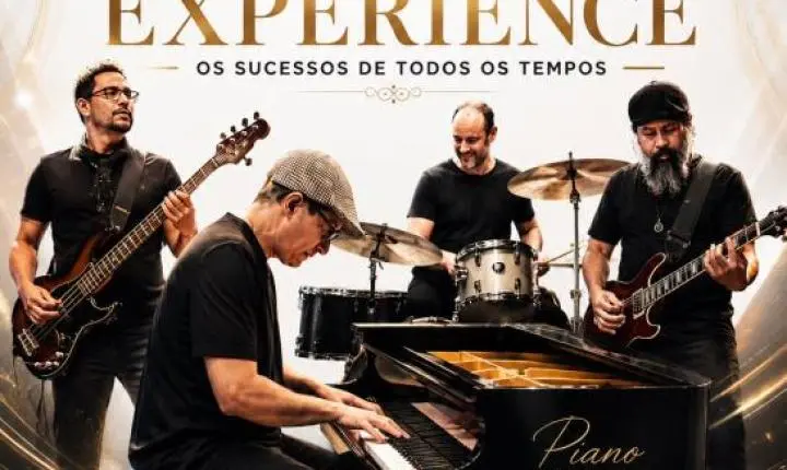 Pianista Lelo Nahssen apresenta o espetáculo Piano Experience, um show com piano, banda e projeções que celebra grandes clássicos da música