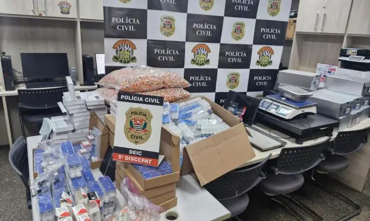 Polícia de SP fecha laboratório clandestino de medicamentos na capital