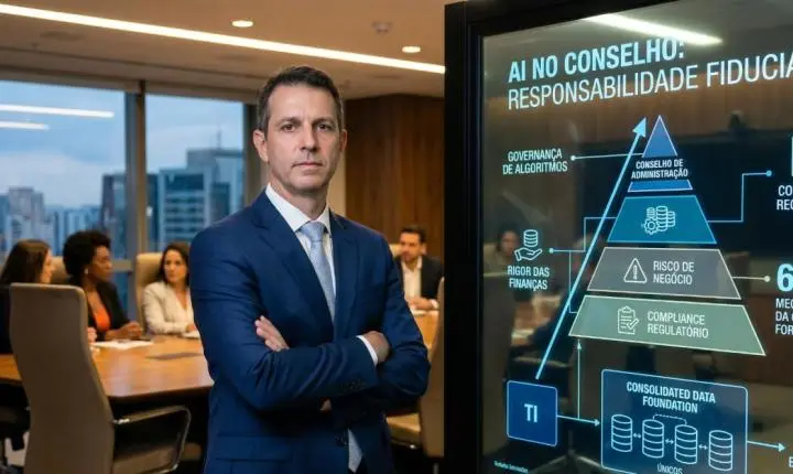 Por que a inteligência artificial virou responsabilidade fiduciária, e não de TI