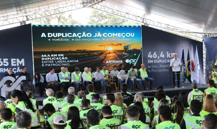 Prefeitura participa de solenidade que marca o início das obras de duplicação da BR-365