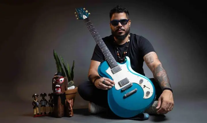 Premiado guitarrista baiano Igor Gnomo estreia show no Blue Note São Paulo com Thiago Espírito Santo e Nicolas Krassik