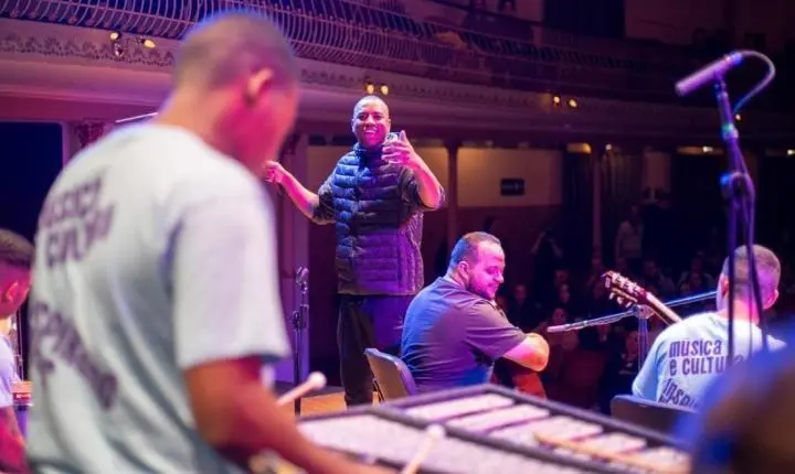 Programa de educação musical está em 60 centros socioeducativos, atendendo mensalmente mais de 1,2 mil adolescentes na capital, interior e litoral do Estado