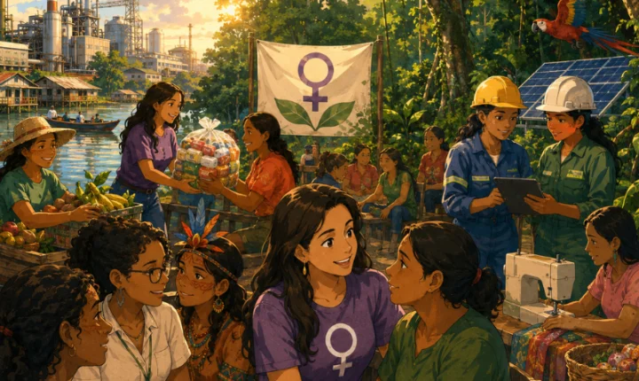 Projetos femininos ampliam apoio na Amazônia