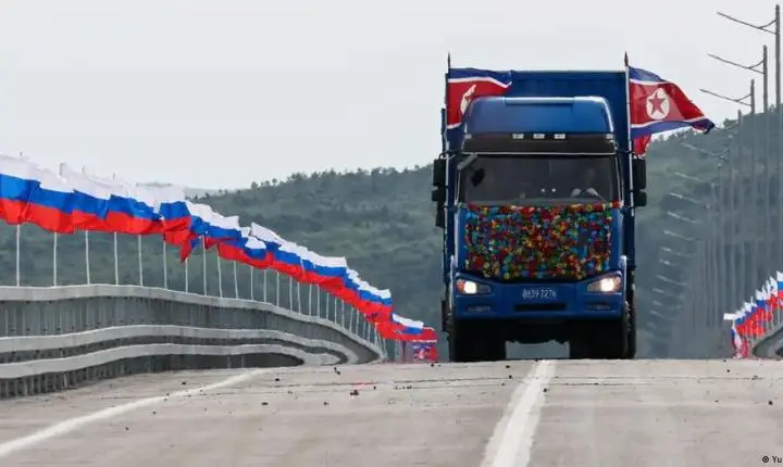 Rússia inaugura 1° ponte rodoviária com a Coreia do Norte 