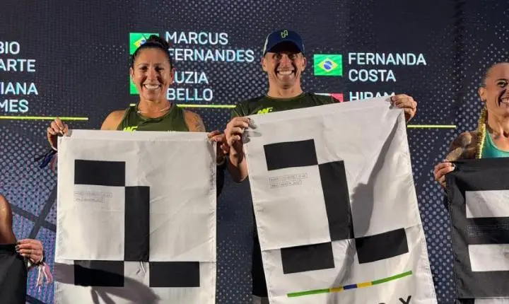 Santista Luzia Bello bate recorde brasileiro em sua categoria no Hyrox São Paulo