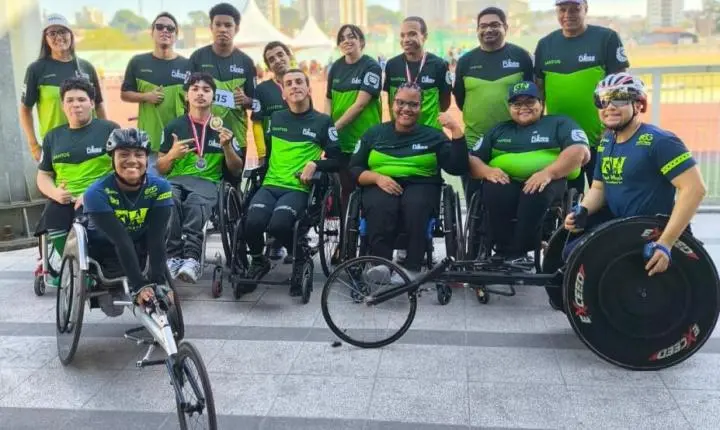 Santos garante 66 medalhas nos Jogos Paralímpicos de SP no atletismo e na natação