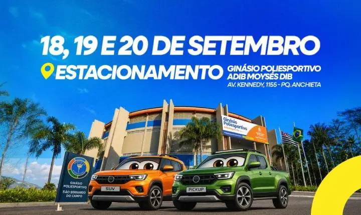 São Bernardo promove 1º Feirão com veículos seminovos e amplia ações de estímulo ao comércio