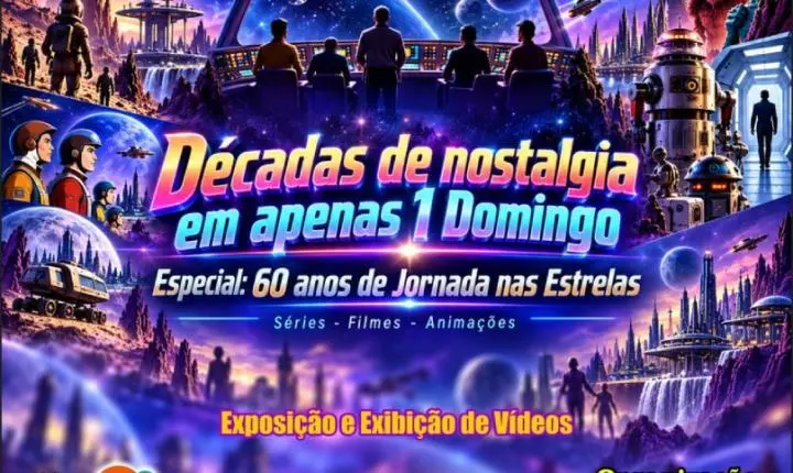 Sci-Fi ABC & Cia.: cultura pop, memória, colecionismo e paixão que atravessam gerações